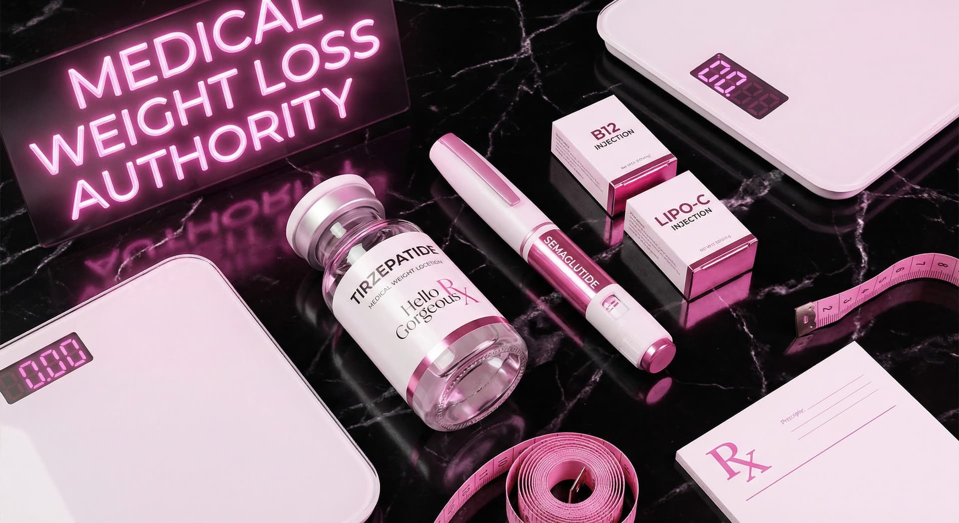 GLP-1 and medical weight loss compounded Rx at Hello Gorgeous Med Spa, Oswego IL