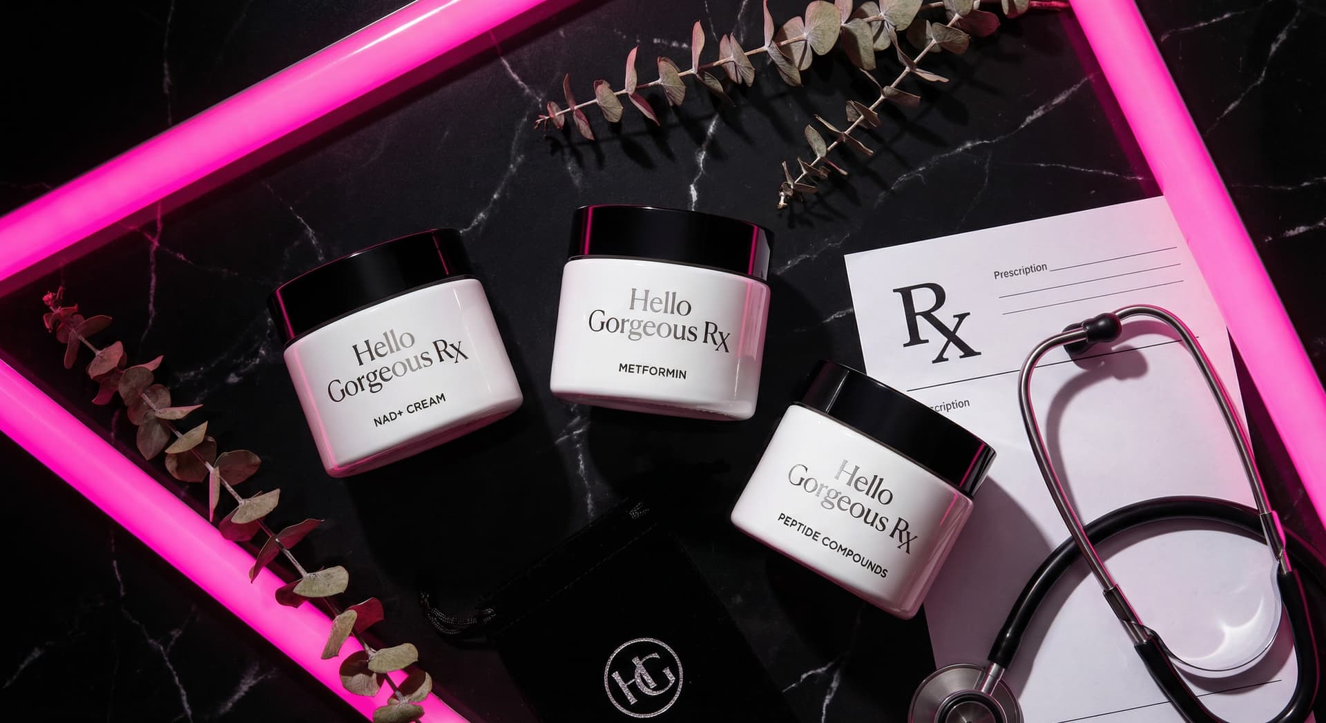 NAD+ and longevity compounded Rx options at Hello Gorgeous Med Spa