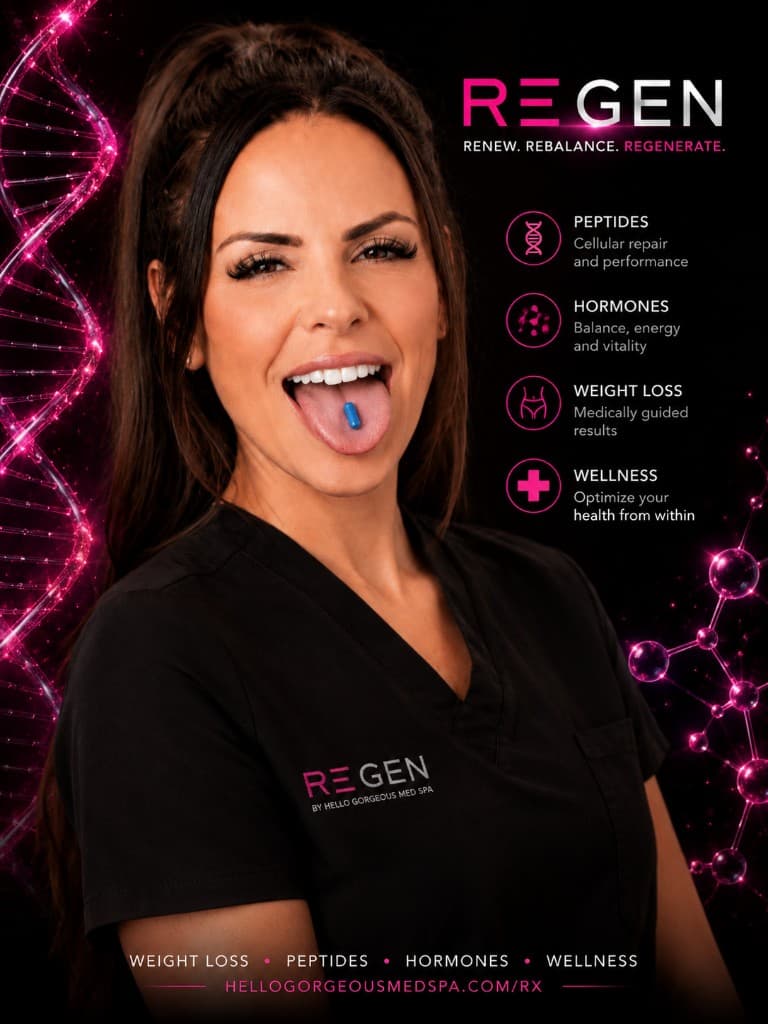 How RE GEN works — prescription care from Hello Gorgeous Med Spa