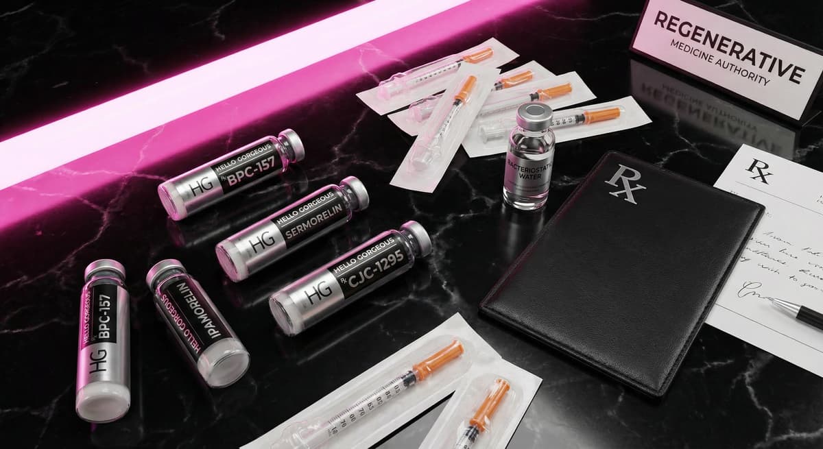 Regenerative Medicine Authority - BPC-157, Sermorelin, CJC-1295, Ipamorelin peptide therapy